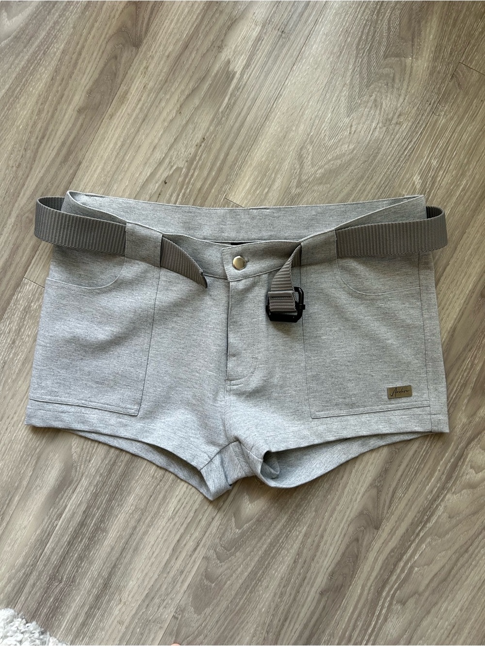 Andrew Christian | Hamptons Capsule Beach Shorts in Heather Grey (Medium)